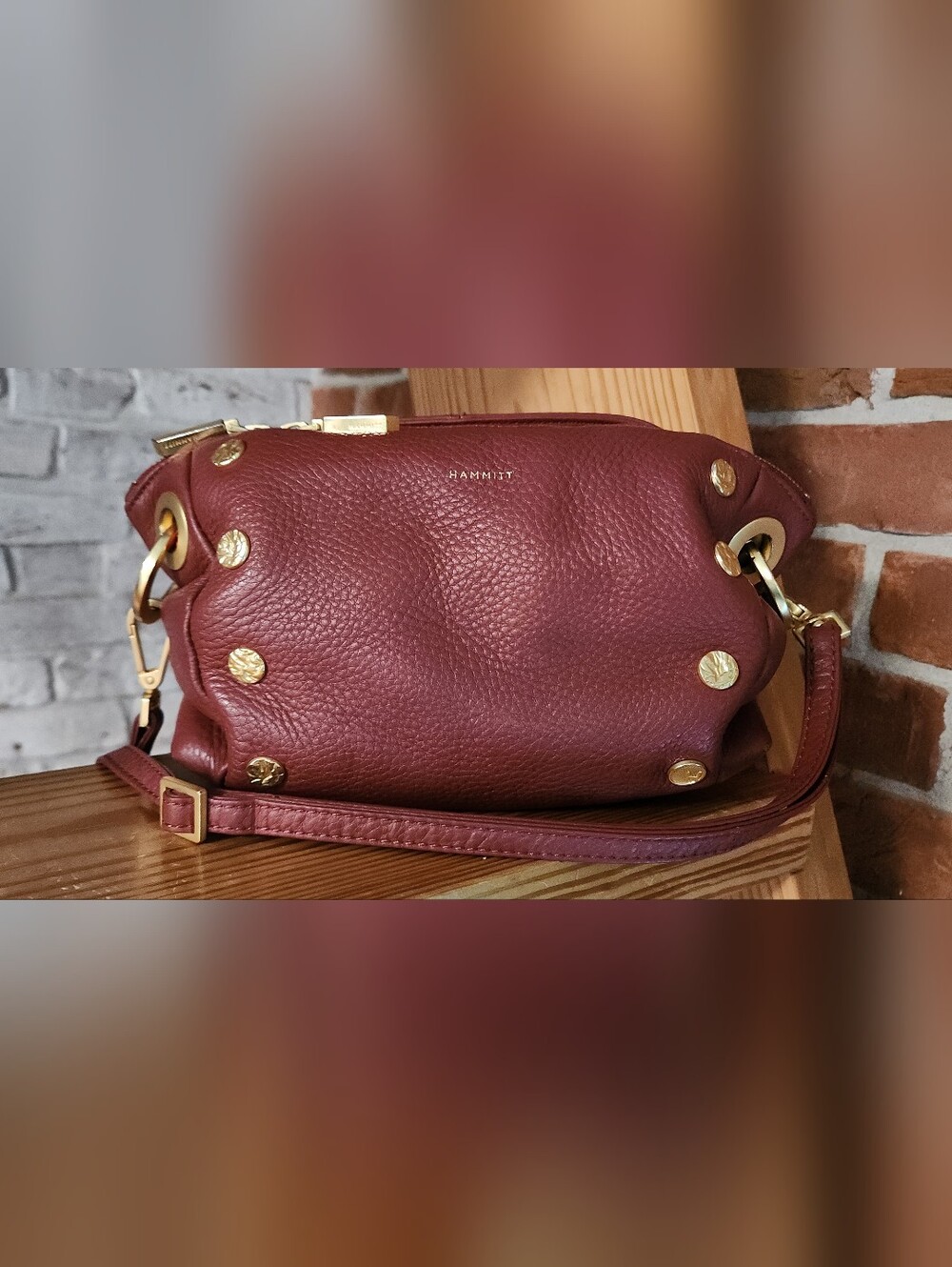 Hammitt Daniel Small In Pomodoro Red
